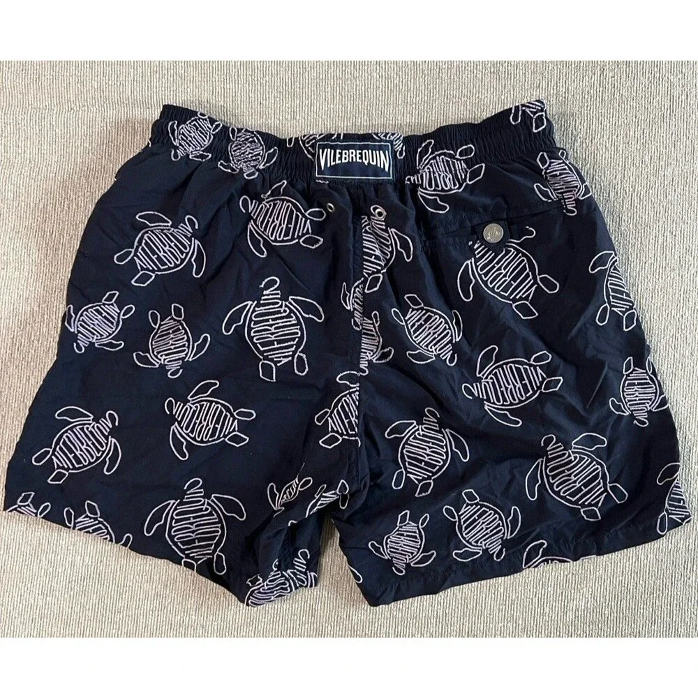 Vilebrequin X Bergdorf Goodman Mens L Limited Edition No 28/75 Swim Trunks Italy